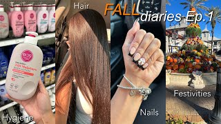 FALL DIARIES 🍂 Maintenance vlog deep cleaning silk press szn state fair college shopping more [upl. by Gnirol]