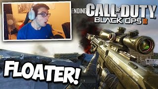 I HIT AN INSANE FLOATER TRICKSHOT ACROSS MAP 2 MORE SHOTS  BO2 Floater Trickshotting [upl. by Ayik]