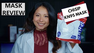 Chisip KN95 Amazon Mask Review Using NIOSH N95 Testing Standard [upl. by Adnuhsed]