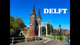 Stadswandeling Delft  bonus  Wandelroute Delft  Nederland  Holland [upl. by Conyers]