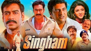 Singham Full movie  Ajay Devgan  Bollywood Movie  Facts in Hindi  Kajal Aggarwal [upl. by Leryt]