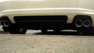 Acura TLS Magnaflow Custom Exhaust Outside [upl. by Ecnaiva]