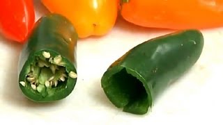 How to Cut Jalapenos for Poppers  Jalapenos Mascarpone amp Other Recipes [upl. by Penhall]