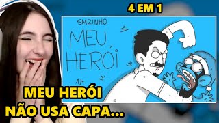 4 EM 1 REAGINDO AS ANIMAÇÕES DO SMZINHO REI ALEX [upl. by Ethelin]