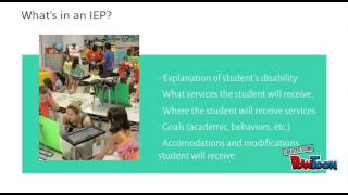 What is an IEP [upl. by Ahsille757]