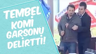 Mustafa Karadeniz  Tembel Komi Garsonu Delirtti [upl. by Ytirahs]