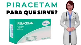 PIRACETAM que es y para que sirve el piracetam como tomar piracetam 800 mg [upl. by Haimorej]