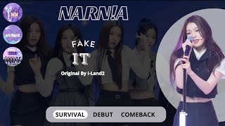 NARNA  FAKE IT BATTLE TEAM LAST TASK Mnet [upl. by Nelloc356]