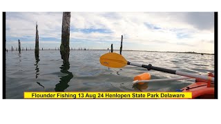 Flounder Fishing 13 Aug 2024 Henlopen State Park Delaware [upl. by Deryl]