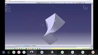 CATIA CLASS VIDEO ON BASIC LOFTMULTI SECTION SOLIDBLEND [upl. by Aisya]