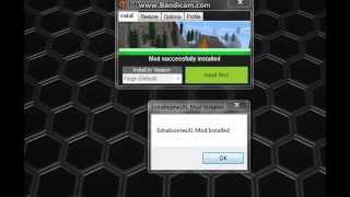 Minecraft mod installer skydazcom tutorial [upl. by Gillette]