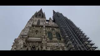 Bells at Regensburg Germany Cathedral [upl. by Atinuahs]