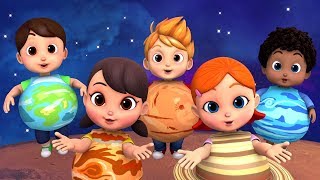 Planets Song For Kids  Nursery Rhyme amp Kids Songs By Boom Buddies [upl. by Ahsercul]