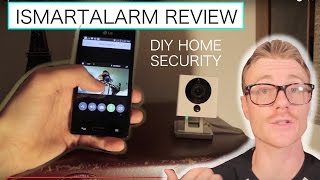 DoItYourself DIY SECURITY SYSTEM  ISMARTALARM Demo amp Review [upl. by Einahpet]