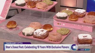 Stans Donut Fest Celebrating 10 Years With Exclusive Flavors [upl. by Enelyaj]