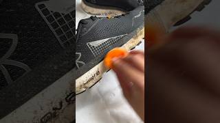 Sole cleaning pads 🧡 cleantok cleaningmotivation shoe shoecleaner shoecleaning fyp viral [upl. by Rainer474]