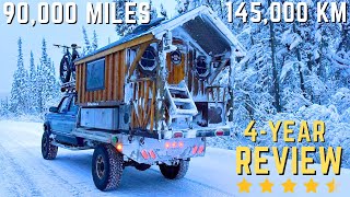 My issues with the truck camper after 4 years of use in extreme conditions  Truck House Tour [upl. by Deegan399]