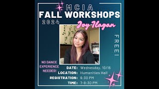 MCIA 2024 Fall Workshop 8 [upl. by Zeidman]