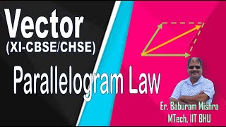 Vector Part4 CBSECHSE XI 2024  Problems on Triangle LawParallelogram law How to find resultant [upl. by Nosyrb]