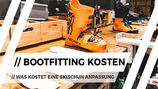 Kosten einer SkischuhAnpassung  Wieviel kostet das Bootfitting [upl. by Ark619]