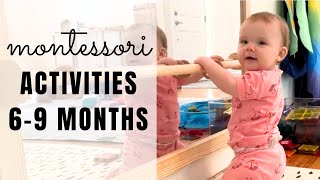 Montessori for Babies  69 Month Activities and More [upl. by Yerfej]