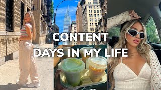 VLOG work day as a content creator BTS of taking content ft Loving Tan [upl. by Anma]