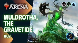 Its Showtime Muldrotha the Gravetide 💀🌲💧 02  MTG Arena  Historic Brawl [upl. by Eintrok906]