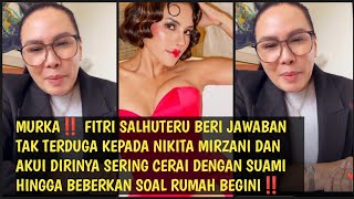 MURKA FITRI SALHUTERU BERI JAWABAN TAK TERDUGA PADA NIKMIR DAN AKUI DIRINYA SERING CERAI‼️ [upl. by Andromeda771]