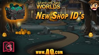 Aqw Rare Shop İD 2021 Chest of Nightmares Active Shops [upl. by Egiaf]