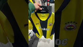 Fenerbahçe yeni forması İşte Fenerbahçenin 2025 model yeni çubuklu forması fenerbahçe [upl. by Solenne]