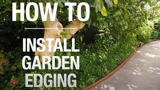 How To Install Garden Edging  Bunnings Warehouse [upl. by Chaker]