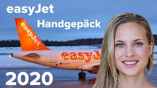 easyJet Handgepäck 2020 Was noch mit darf und worauf Sie 8 geben müssen [upl. by Casimir]