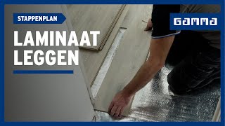 Laminaat leggen in 11 stappen  GAMMA België [upl. by Antoine]