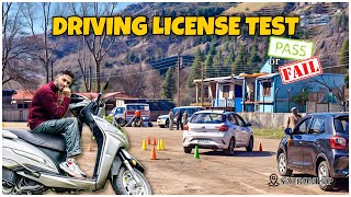 Driving License Test 🏍️ At Salooni HP  Pass Or Fail🫣  Mr Xerox rawvlog [upl. by Ellenhoj]