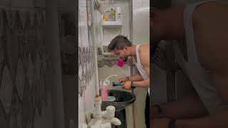 Soap Vs Face wash 👀😂 funny viralvideo [upl. by Wren798]