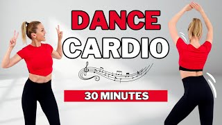 🔥30 Min DANCE CARDIO WORKOUT🔥DANCE CARDIO AEROBICS for WEIGHT LOSS🔥KNEE FRIENDLY🔥NO JUMPING🔥 [upl. by Rimaa]