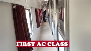 1A First AC Class Coach Interiors Ernakulam Mumbai Duronto [upl. by Eserehc]