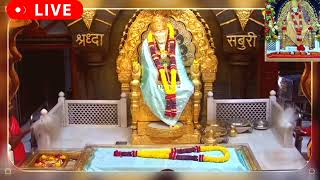 LIVE shirdi Darshan 22102024 mandir live darshan II Daily sai baba live II madhyan aarti darshan [upl. by Lebar]