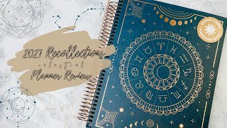 New 2021 Recollections Celestial Planner Review amp Flip Through  Moon Prism Planner [upl. by Rehpatsirhc]