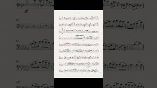 part 3Rimsky Korsakov trombone Concerto demoWithout metronome instagram demo [upl. by Andrea881]