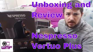 Unboxing and Review  Nespresso VertuoPlus Coffee Pod Machine [upl. by Chan]