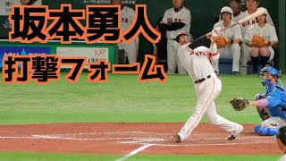 坂本勇人 バッティングフォームスローあり【巨人】 [upl. by Samaria]