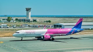 Wizz Air A321neo Takeoff from Larnaca [upl. by Dara350]