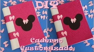 Diy Caderno customizado em EVA [upl. by Haidabez373]