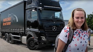 LKW CE Führerschein für Wohnmobil Dickschiffe ❤️ MAMI STEFFIS 1 Fahrstunde rückwärts einparken [upl. by Adlig]