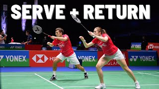 Mixed Doubles Serve amp Return Tactics  A Complete Guide [upl. by Tertias]