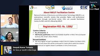 CCC CENTRAL  nielit facilitation centre [upl. by Ocihc860]