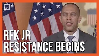 House Democrat Leader Rep Hakeem Jeffries Questions RFK Jrs Ability to Lead HHS [upl. by Aniluap]