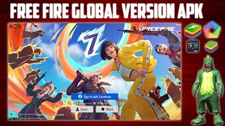 Free Fire OB45 Global Version Apk How to Download  Free Fire x86 how to install In Bluestacks 5 [upl. by Okika705]