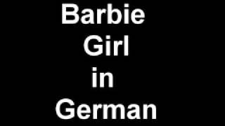 barbie song in german version [upl. by Yrennalf]